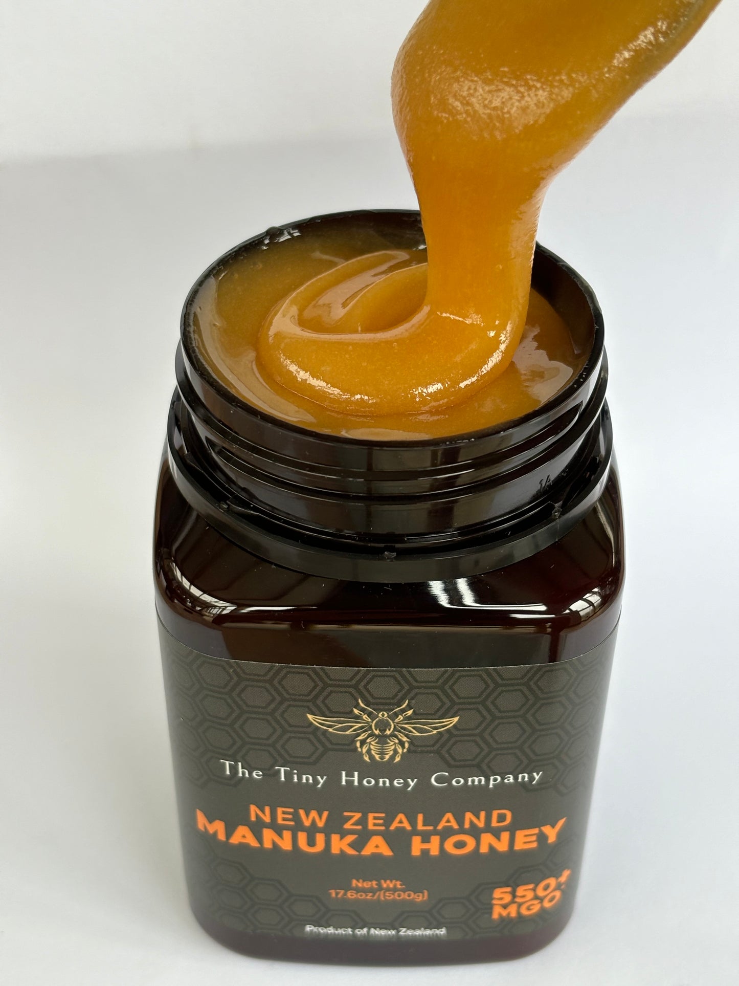 Manuka Honey 550+MGO  500g -The Tiny Honey Company